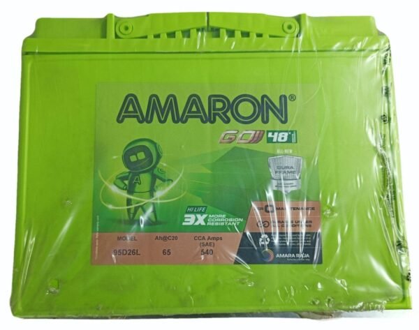 Amaron AAM-GO-95D26L (65 Ah) Battery For Car