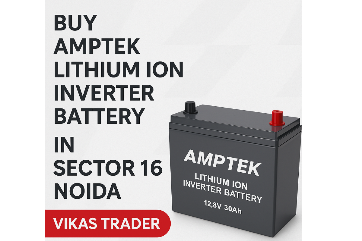 Amptek Lithium Ion Inverter Battery