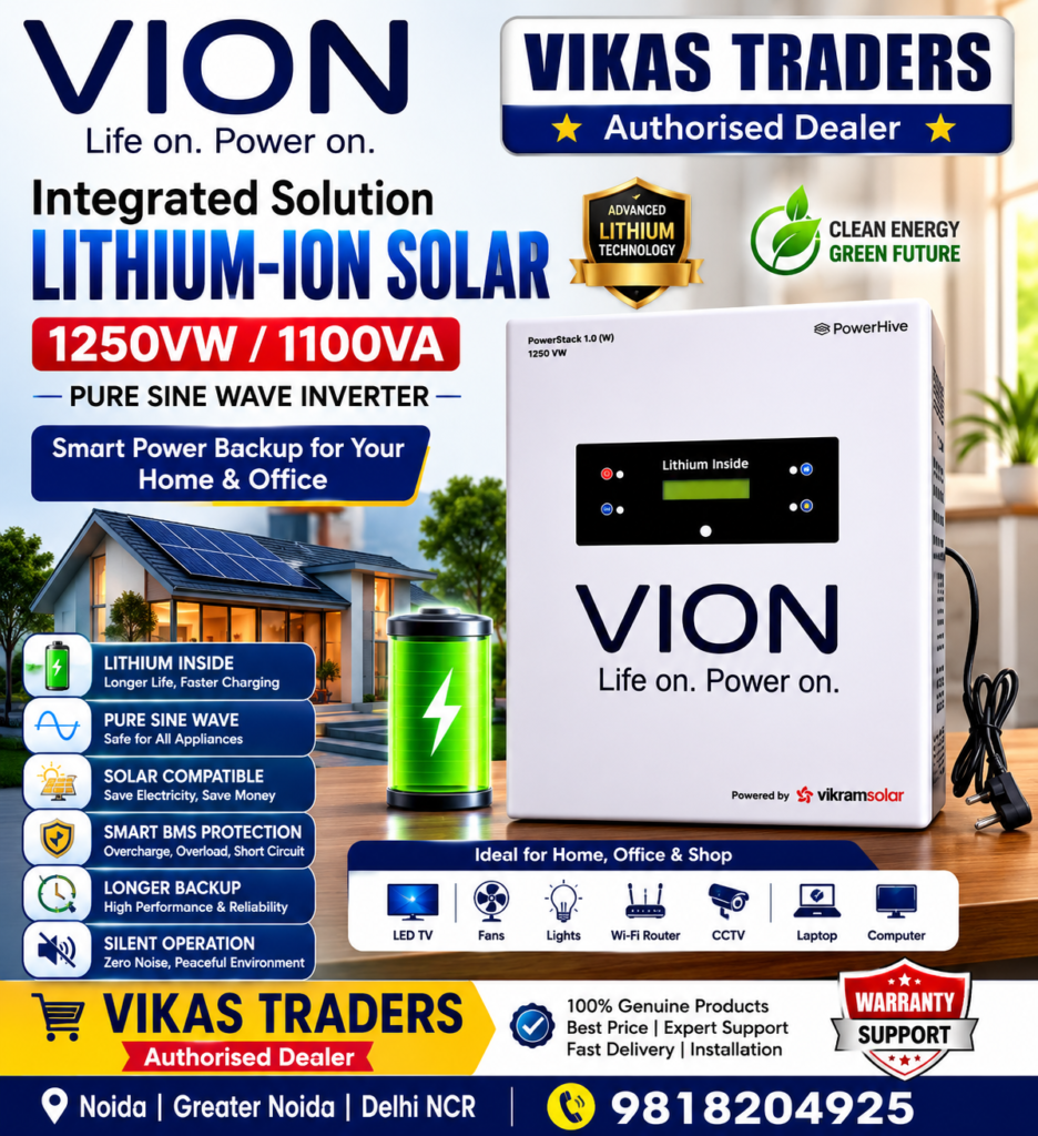 VION Integrated Solution Lithium-Ion Solar